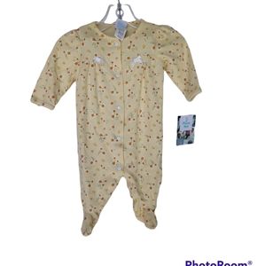 2-Piece Little Me Footie and Bib Outfit